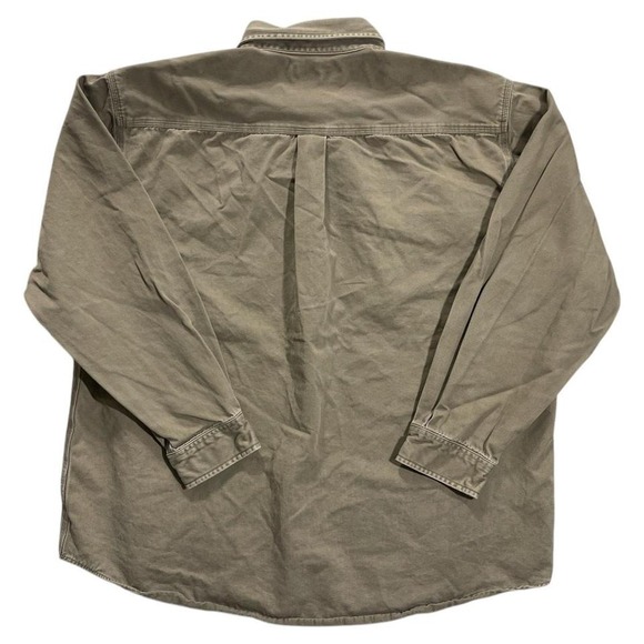 Button Up Workwear Collar Outdoors 100%‎ Cotton Men's XL - Picture 2 of 8